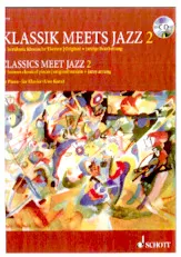 download the accordion score Classics Meets Jazz 2 /14 famous classical pieces / Original version + jazzy arrangement (Arranged by Uwe Korn) (28 Titres) (Volume 2) in PDF format