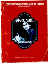 scarica la spartito per fisarmonica Mario Abril : Popular Songs For Classical Guitar (18 Titres) in formato PDF