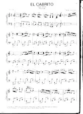 download the accordion score El Cabrito (The Kid) (Paso Doble) in PDF format
