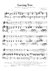 scarica la spartito per fisarmonica Loving you (Du Film : Loving you) (Chant : Elvis Presley) (Slow) in formato PDF