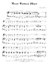 télécharger la partition d'accordéon Mean Woman Blues (Chant : Elvis Presley) (Rock and Roll) au format PDF