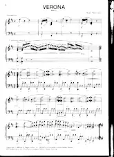 scarica la spartito per fisarmonica Verona (Waltz) in formato PDF