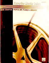 descargar la partitura para acordeón Favorite Movie Solos / Popular Piano Libray / (Arrangement : Dan Coates) (12 Titres) en formato PDF