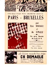 télécharger la partition d'accordéon Paris Bruxelles (Valse Musette) au format PDF