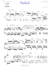 télécharger la partition d'accordéon Nathalie (Arrangement Piano : Teddy Leong-she) au format PDF