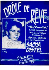 scarica la spartito per fisarmonica Drôle de rêve (The preacher) (Chant : Sacha Distel) in formato PDF
