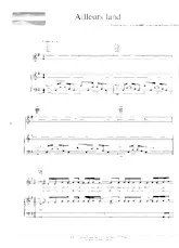télécharger la partition d'accordéon Ailleurs land (Chant : Florent Pagny) (Slow) au format PDF