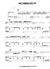 download the accordion score Ain't nobody but me (Interprètes : Supertramp) (Slow Rock) in PDF format