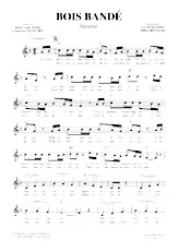 download the accordion score Bois Bandé (Biguine) in PDF format