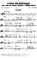 download the accordion score C'era un ragazzo (Che, come me, amava i Beatles e i Rolling Stones) (Chant : Lucio Dalla & Gianni Morandi) (Boléro) in PDF format