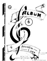 scarica la spartito per fisarmonica Agustin Lara : Album n°6   (12 Titres) in formato PDF