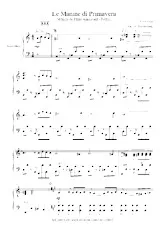 télécharger la partition d'accordéon Le manine di Primavera (Du Film : Amarcord) (Arrangement : Jo Brunenberg) au format PDF