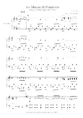 descargar la partitura para acordeón Le manine di Primavera (Du Film : Amarcord) (Arrangement : Jo Brunenberg) en formato PDF