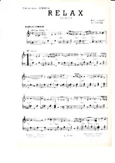 télécharger la partition d'accordéon Relax (Orchestration) (Swing Fox) au format PDF