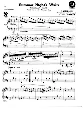 télécharger la partition d'accordéon Summer Night's Waltz (Kesäillan Valssi) (Arrangement : Paul Norrback) au format PDF
