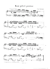 descargar la partitura para acordeón Kun pilvet poistuu (Tango) en formato PDF