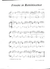 descargar la partitura para acordeón Frosini in Reminiscence en formato PDF