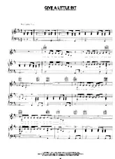 scarica la spartito per fisarmonica Give a little bit (Interprètes : Supertramp) (Slow) in formato PDF