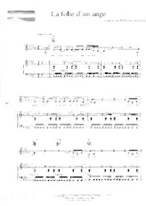 télécharger la partition d'accordéon La folie d'un ange (Chant : Florent Pagny) (Slow) au format PDF