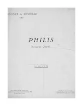 descargar la partitura para acordeón Philis (Chant : Yvette Guilbert) (Rondeau Chanté)) en formato PDF