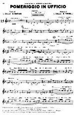 download the accordion score Pomeriggio in ufficio (chant : Lucio Dalla & Gianni Morandi) (Disco Rock) in PDF format