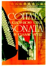 download the accordion score Sonata In Classic Style (Bayan / Accordéon) in PDF format