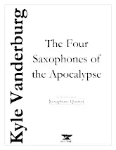 télécharger la partition d'accordéon The Four Saxophones of the Apocalypse (Parties Cuivres) au format PDF