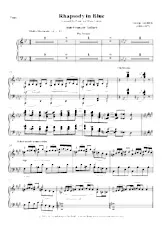 download the accordion score Rhapsody in Blue (Arranged for Piano and Brass Quintet : Jean-François Taillard) in PDF format