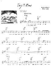 télécharger la partition d'accordéon Day is done (Chant : Peter & Paul & Mary) (Bolero) au format PDF