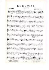 scarica la spartito per fisarmonica Escurial (Orchestration) (Paso Doble) in formato PDF