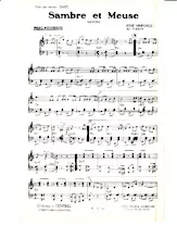 download the accordion score Sambre et Meuse (Orchestration) (Marche) in PDF format