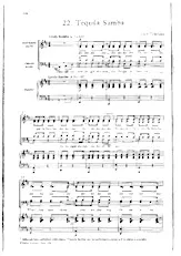 télécharger la partition d'accordéon Tequila Samba (Soprano Alto + Tenor Bass + Piano) au format PDF