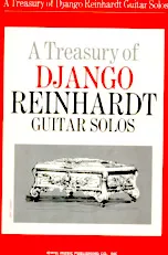télécharger la partition d'accordéon A Treasury of Django Reinhardt Guitar Solos (80 Titres) au format PDF