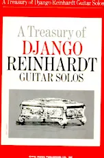 scarica la spartito per fisarmonica A Treasury of Django Reinhardt Guitar Solos (80 Titres) in formato PDF