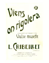 scarica la spartito per fisarmonica Viens on rigolera (Orchestration Complète) (Valse Musette) in formato PDF