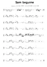 download the accordion score Sam Beguine in PDF format