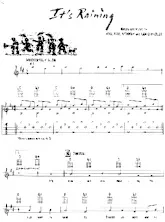 télécharger la partition d'accordéon It' raining (Chant : Peter & Paul & Mary) (Slow Rumba) au format PDF