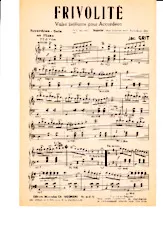 descargar la partitura para acordeón Frivolité (Valse Brillante pour accordéon) en formato PDF