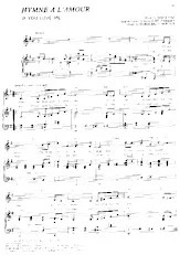 descargar la partitura para acordeón Hymne à l'Amour (If you love me) en formato PDF