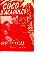 télécharger la partition d'accordéon Coco d'Acapulco (Créé et Enregistré par le Trio : Do Ré Mi) (Mambo) au format PDF