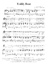 descargar la partitura para acordeón Teddy bear (Chant : Elvis Presley) (Rock and Roll) en formato PDF