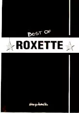 télécharger la partition d'accordéon Best of Roxette (Piano / Vocal / Guitar) (9 Titres) au format PDF