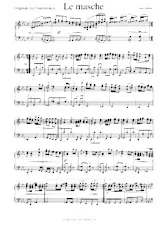 télécharger la partition d'accordéon Le Masche (Originale per fisarmonica) au format PDF