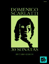 download the accordion score Domenico Scarlatti : 30 Sonatas transcribed for the guitar by Fabio Zanon in PDF format