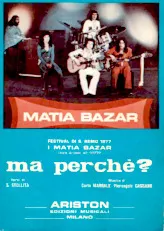 descargar la partitura para acordeón Ma Perchè (Chant : Matia Bazar) en formato PDF