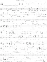 scarica la spartito per fisarmonica T'en vas pas (Chant : Frank Michael) (Relevé) in formato PDF