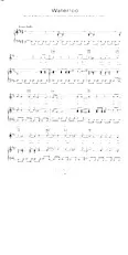 descargar la partitura para acordeón Waterloo (Chant : Abba) en formato PDF