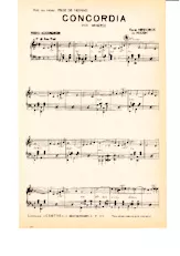 télécharger la partition d'accordéon Concordia (Orchestration) (Fox Musette) au format PDF