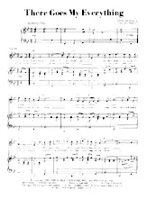 télécharger la partition d'accordéon There goes my everything (Chant : Elvis Presley) (Valse Lente) au format PDF
