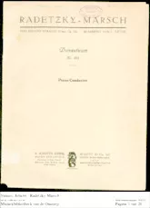 scarica la spartito per fisarmonica Radetzky Marsch (Piano Conductor) in formato PDF